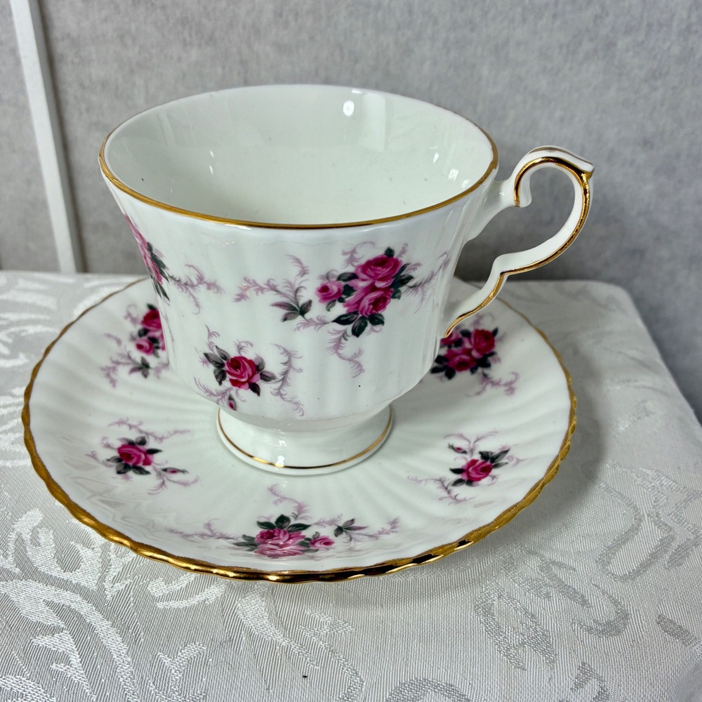 VTG Hammersley Princess House Spode Bone China Tea Cup Saucer Made in England